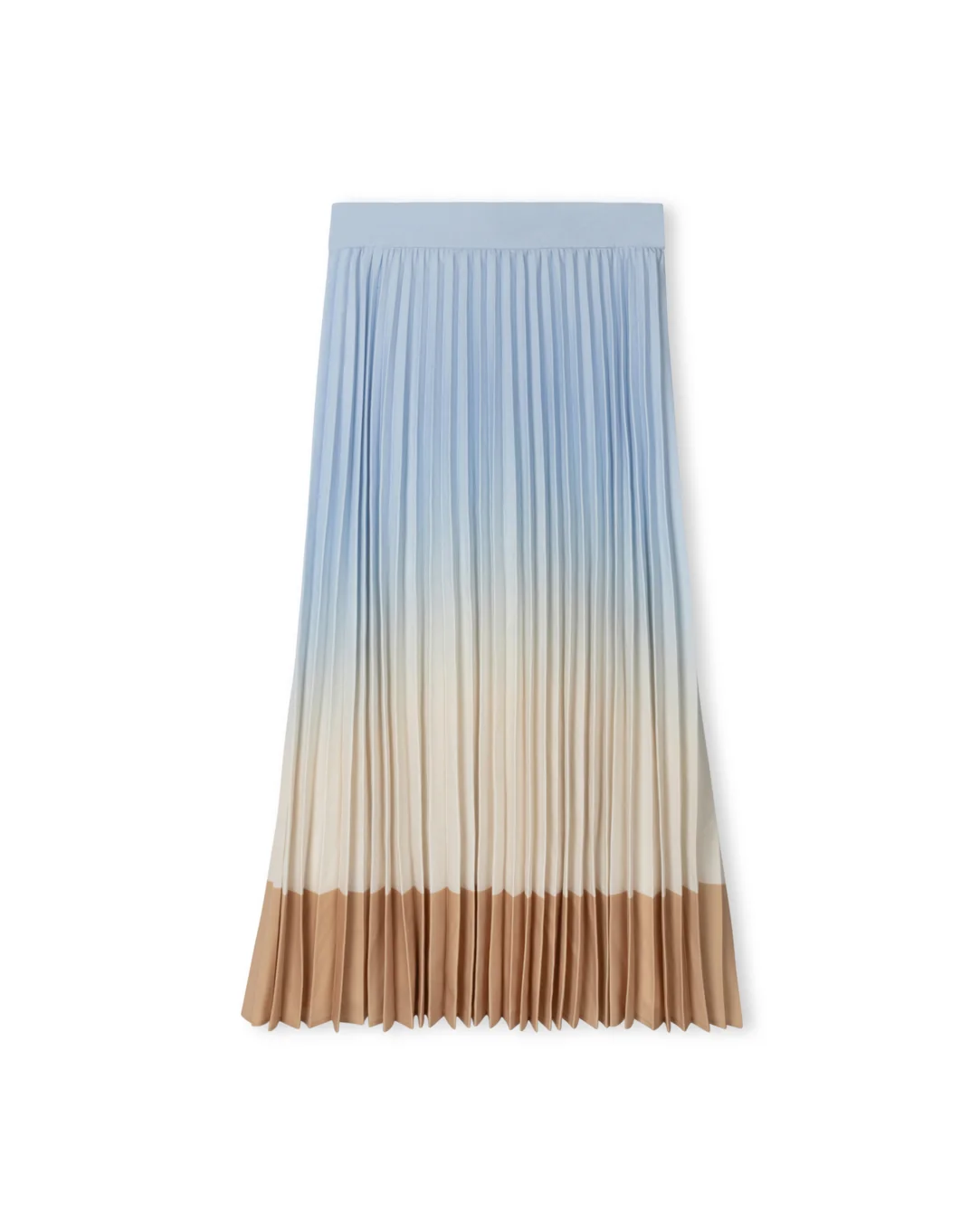 Accordian Two Tone Skirt