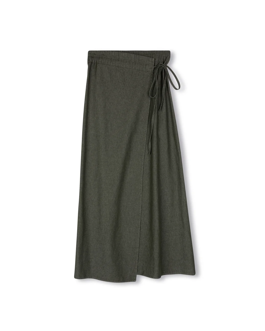 Alepat Wrap Denim Skirt - Image 3