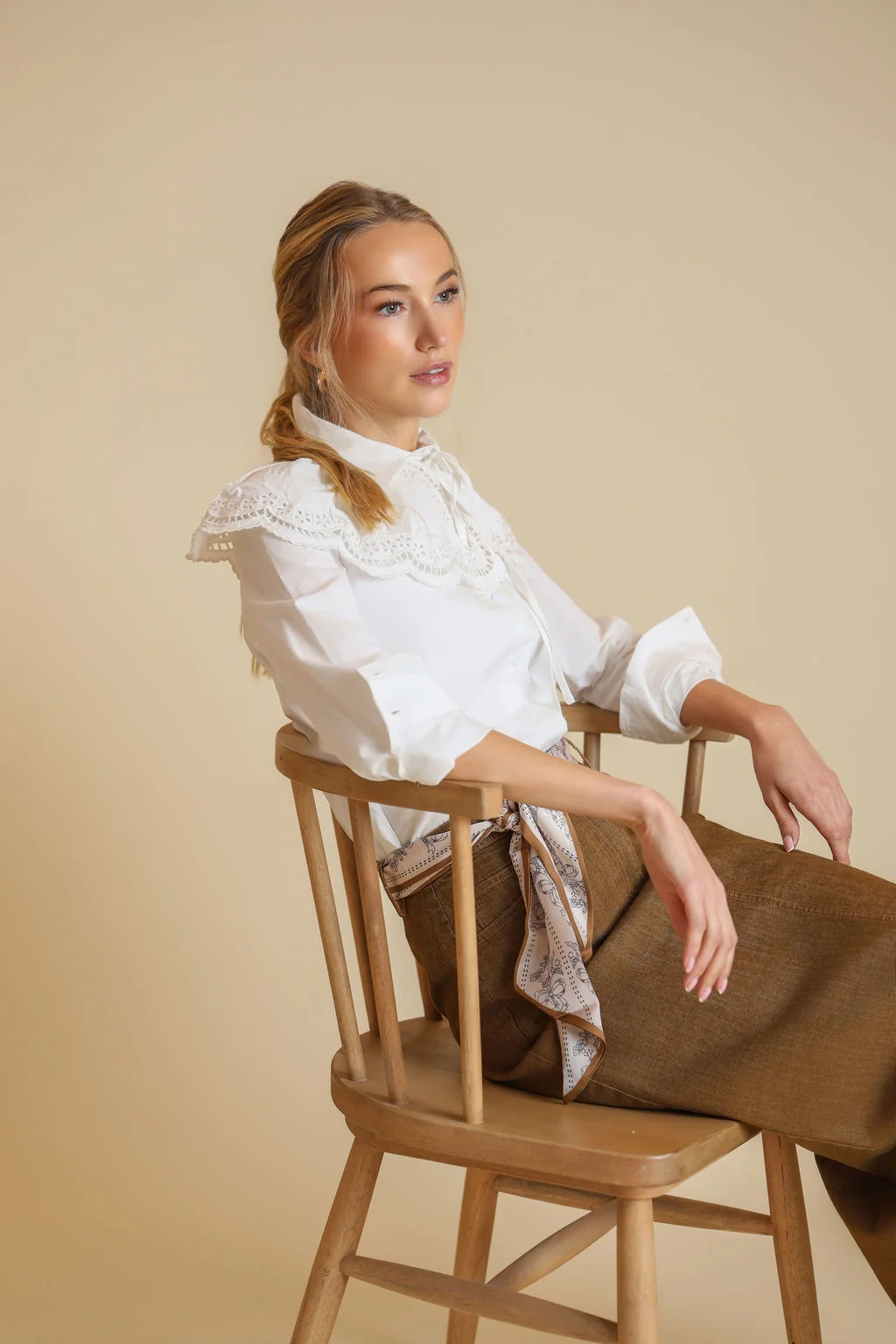 Alice Cape Blouse - Image 3