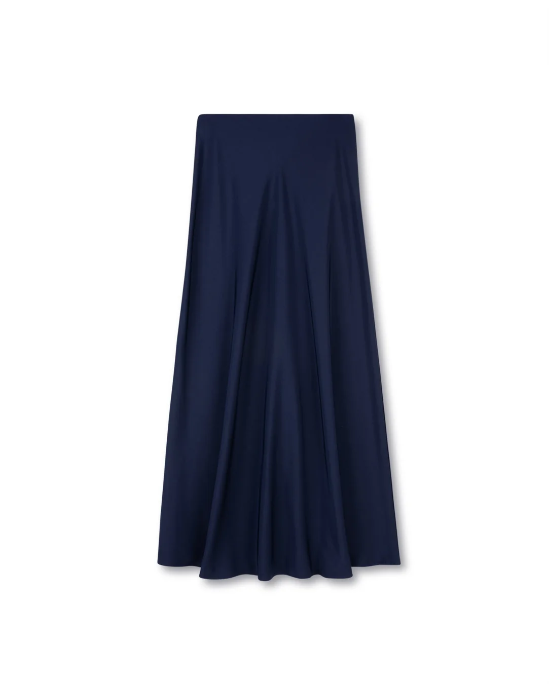 Atlanta Solid Midi Slip Skirt - Image 3