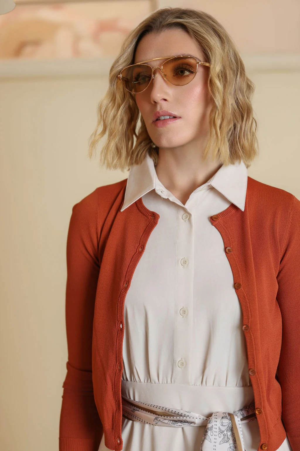 Basic Knit Cardigan - Image 7