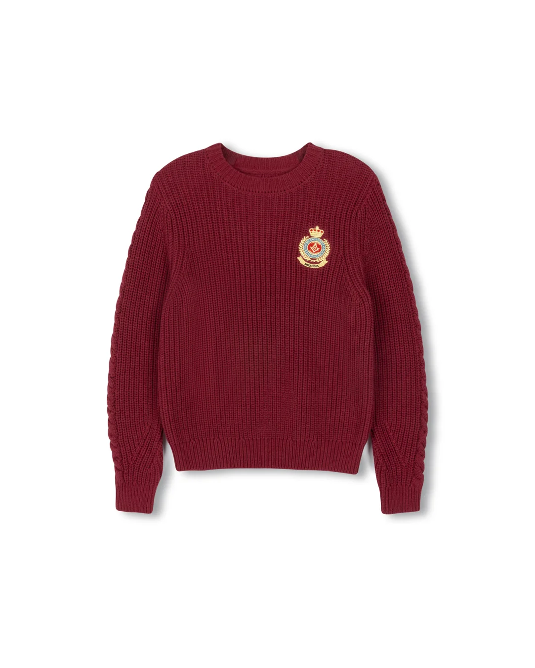 Big Patch Knit Sweater - Image 3