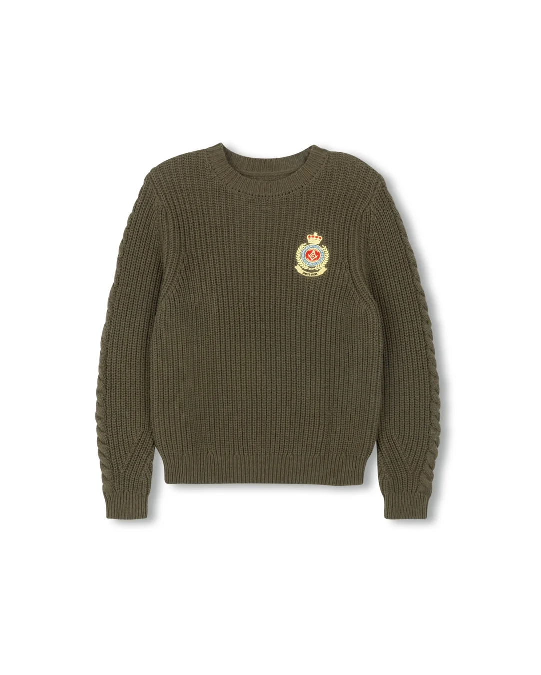 Big Patch Knit Sweater - Image 7