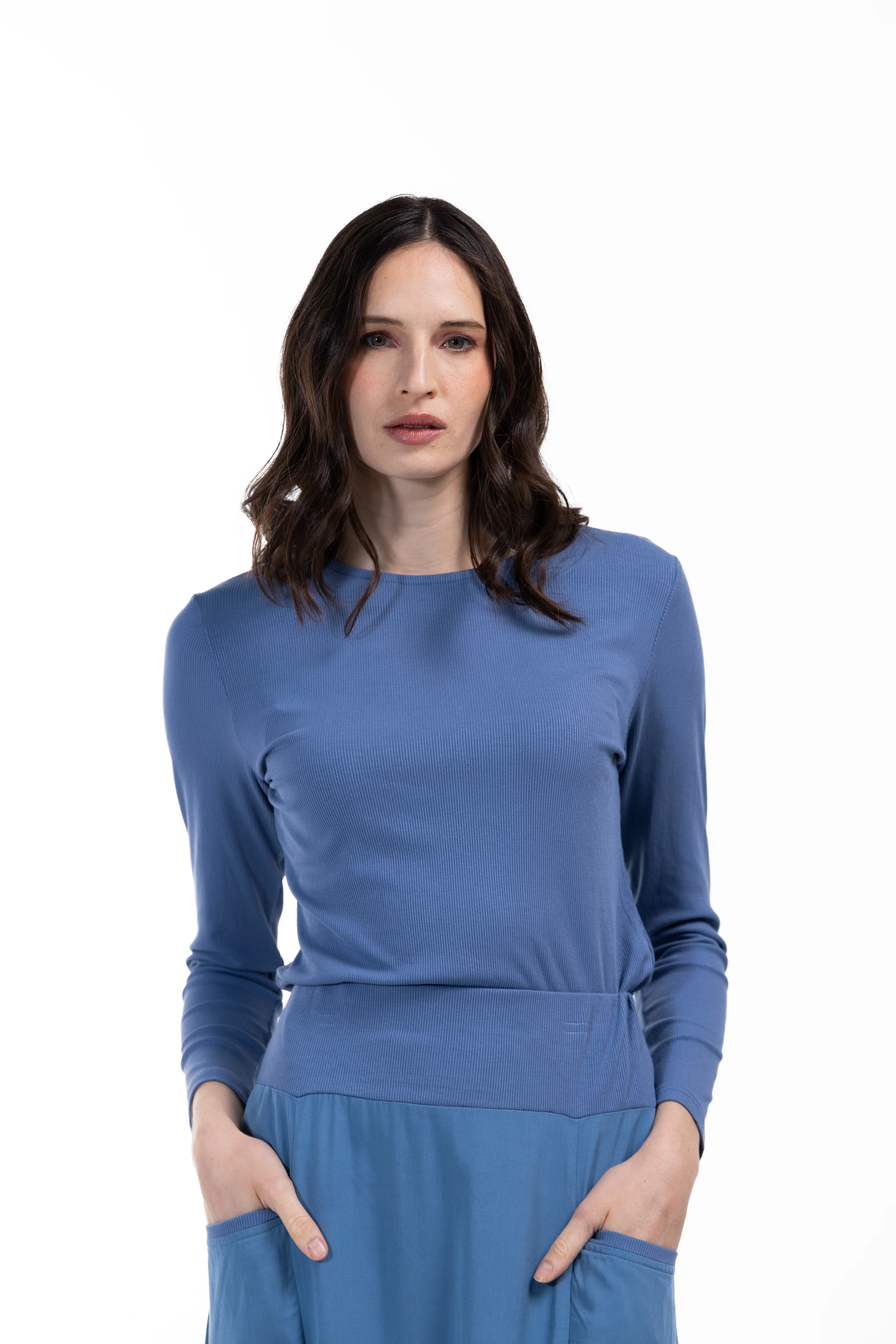 Bittern Ribbed Tee - Image 8