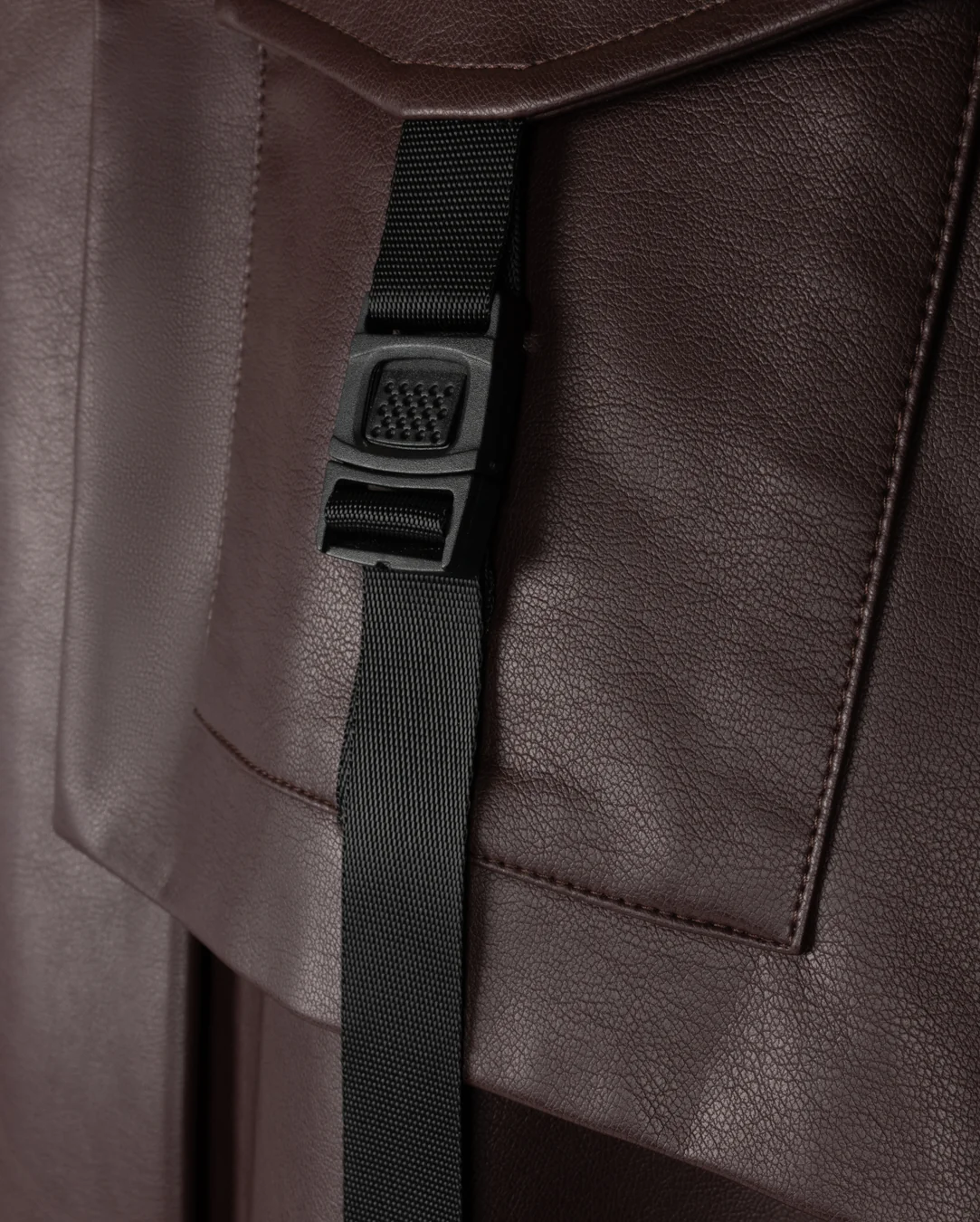 Buckle Leather Skirt - Image 2