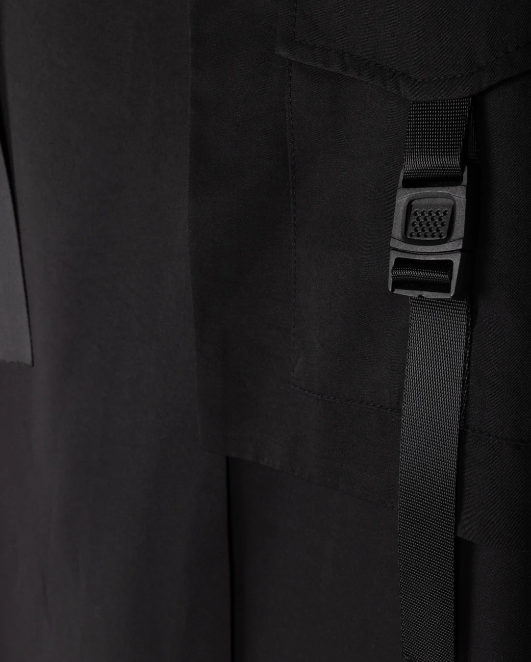 Buckle Nylon Skirt - Image 4