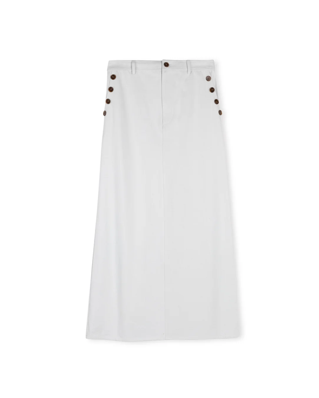 Button Pocket Straight Skirt - Image 3