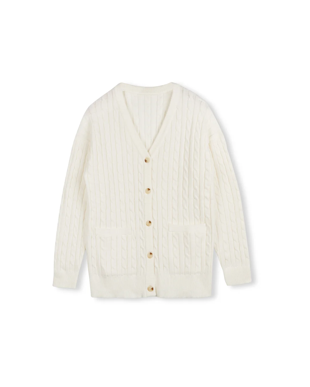 Cable Knit Midi Cardigan