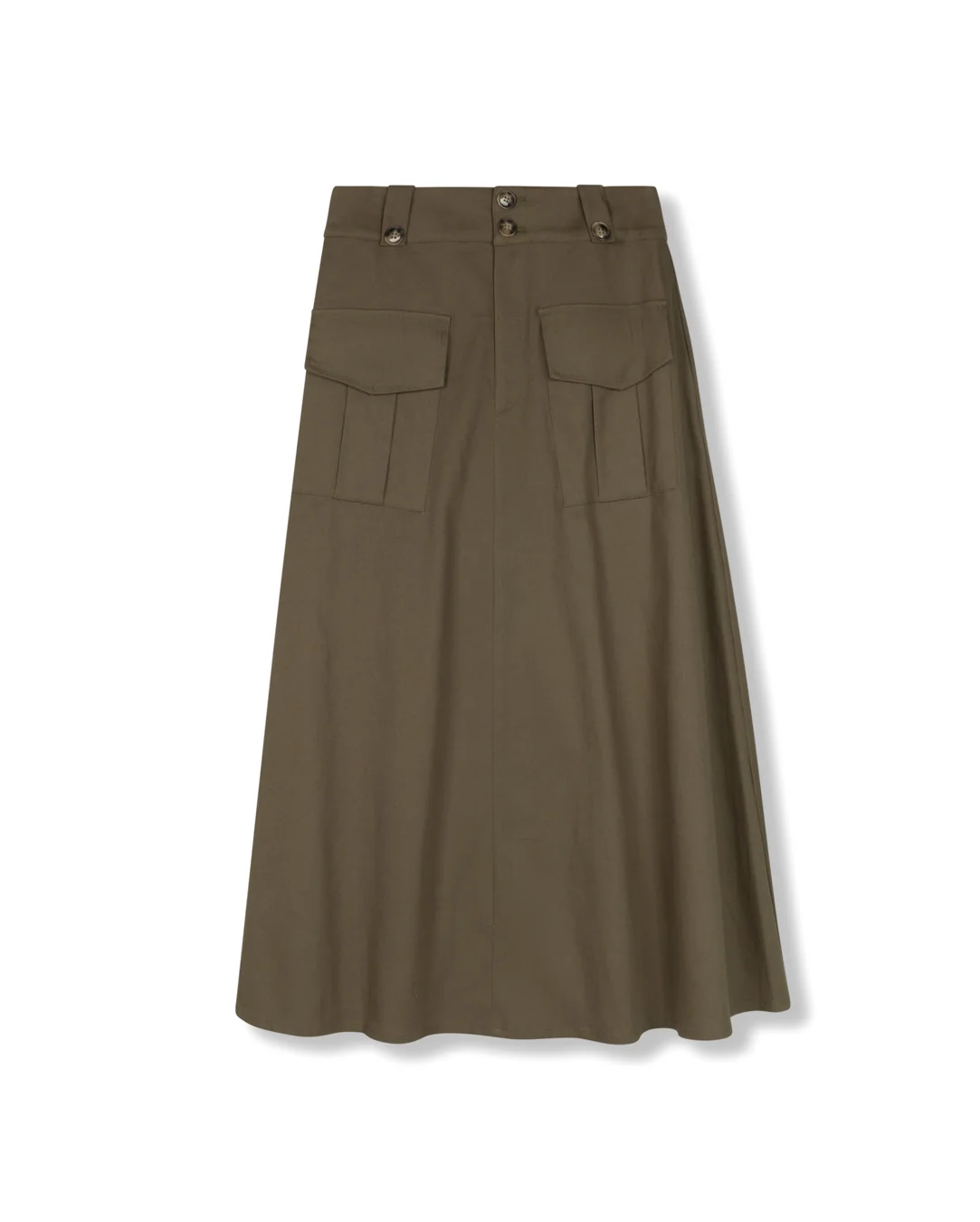 Cargo Detailed Maxi Skirt