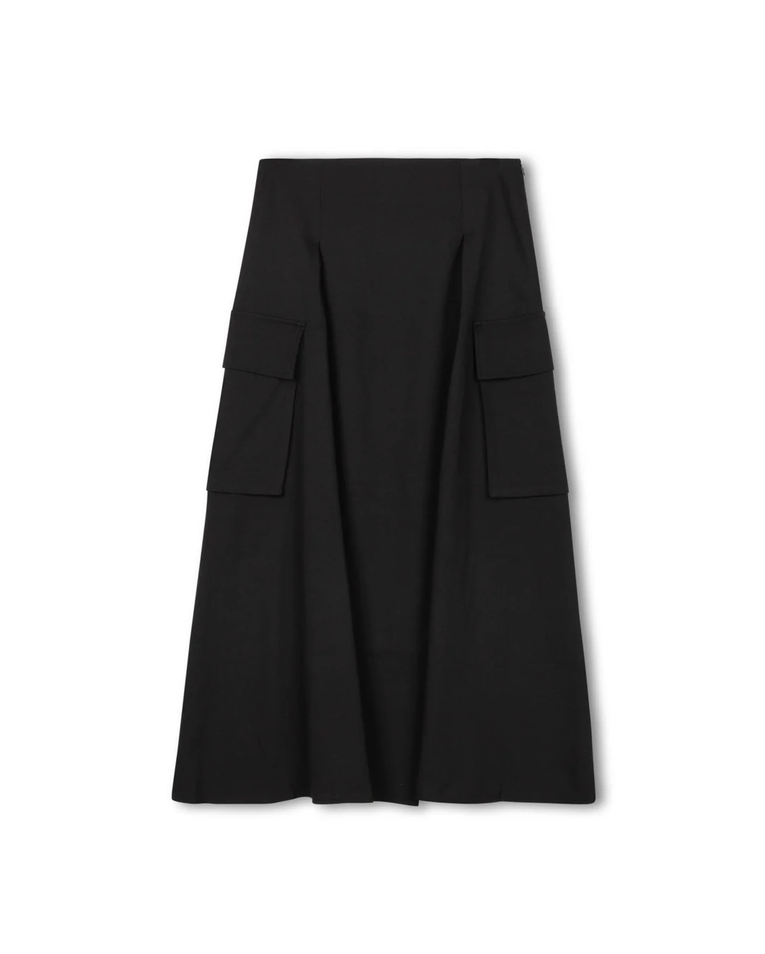 Cargo Pocket Midi Skirt