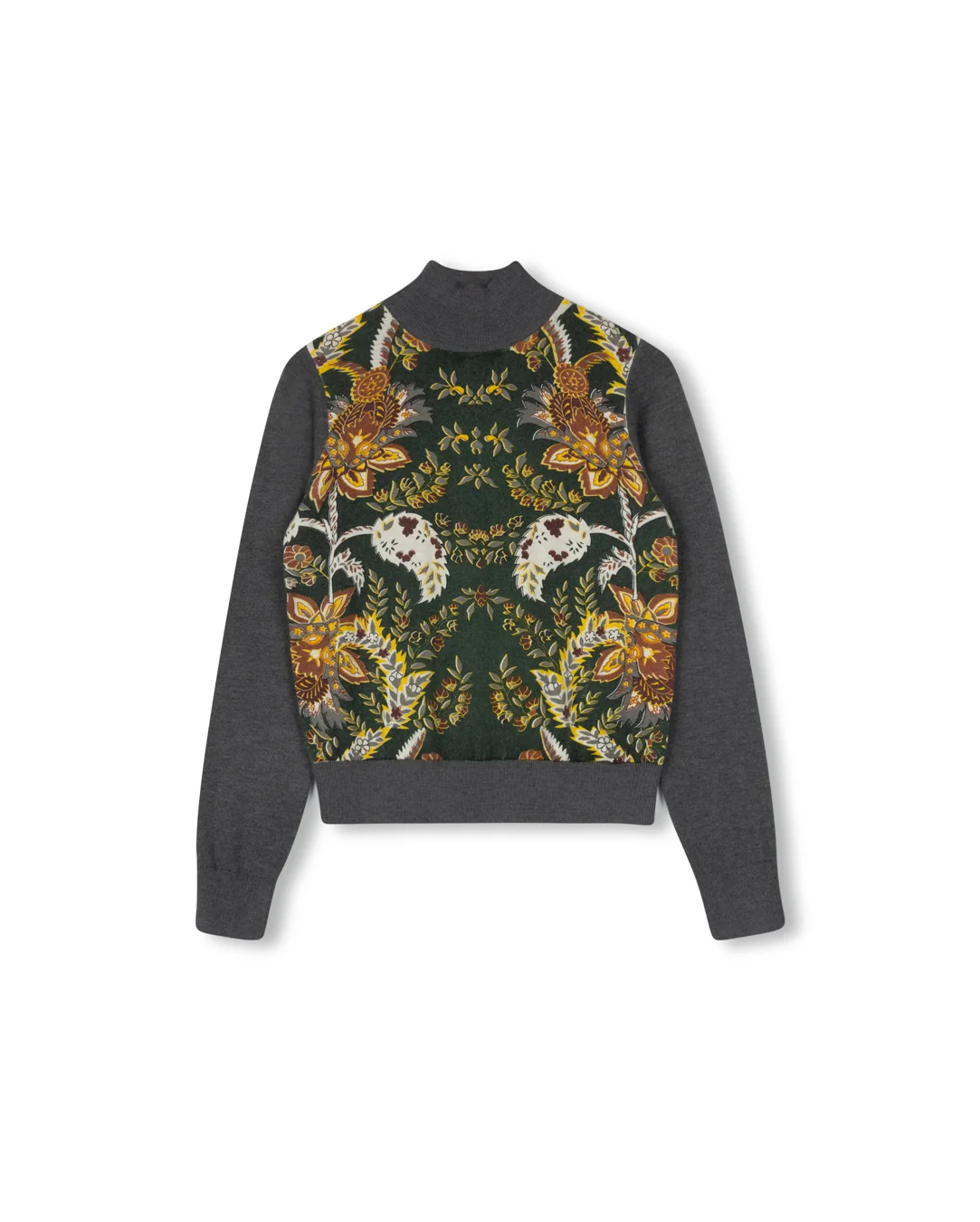 Center Printed Knit Turtleneck - Image 3