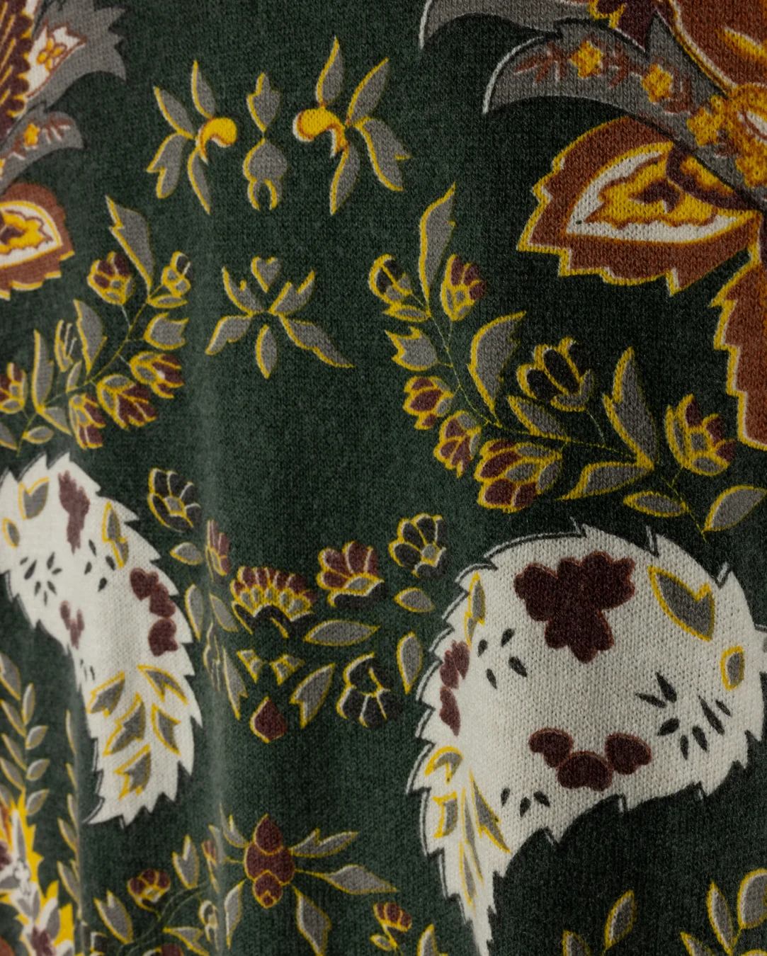 Center Printed Knit Turtleneck - Image 4