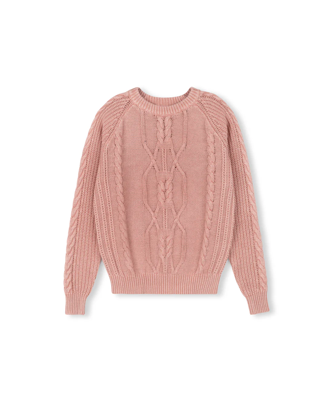 Chunky Cable Knit Design Sweater
