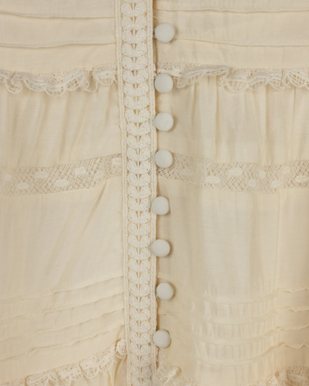 Clemson Tiered Lace Cutout Skirt - Image 2