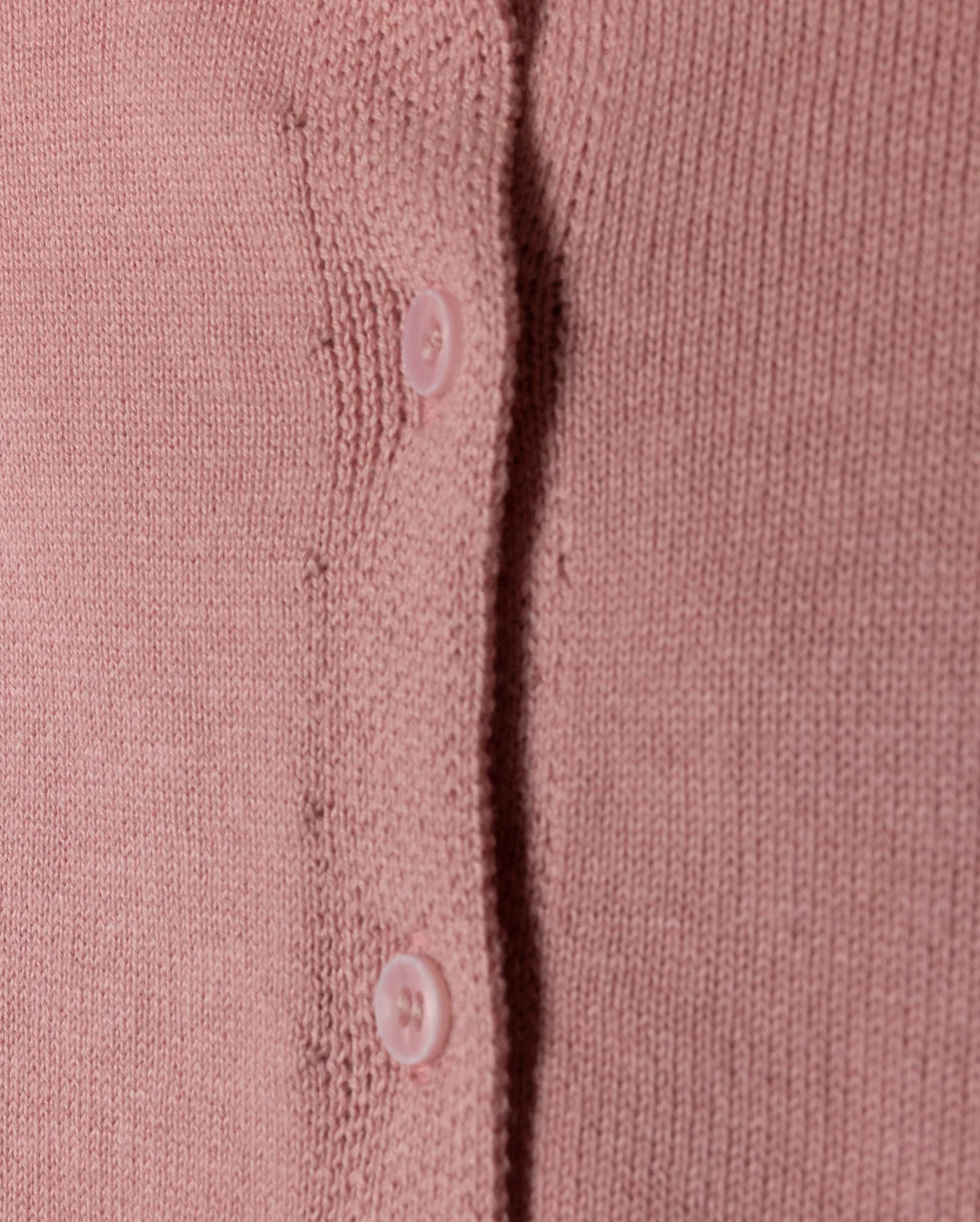 Cotton Knit Cropped Cardigan - Image 3