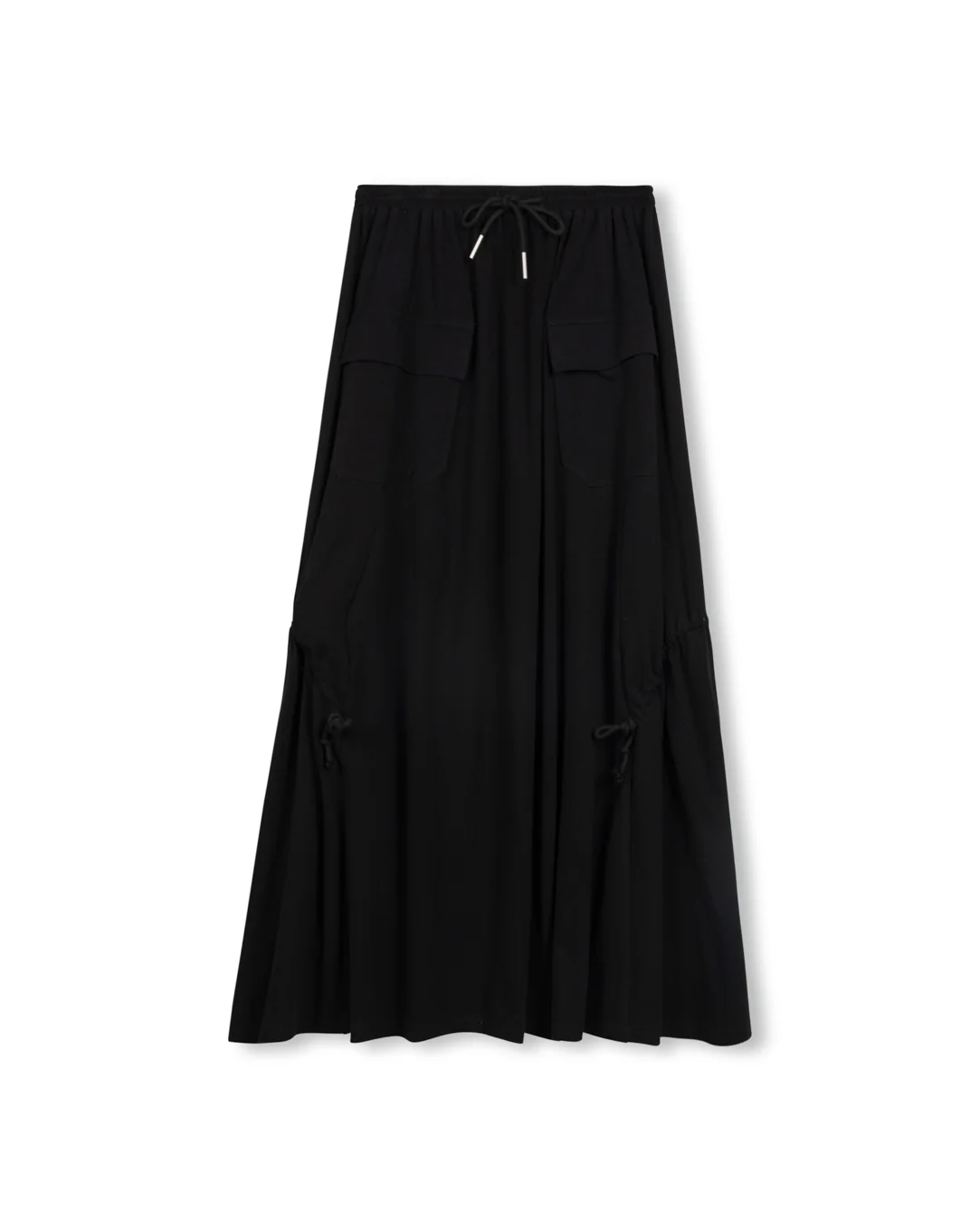 Crinkle Fabric Maxi Skirt - Image 5