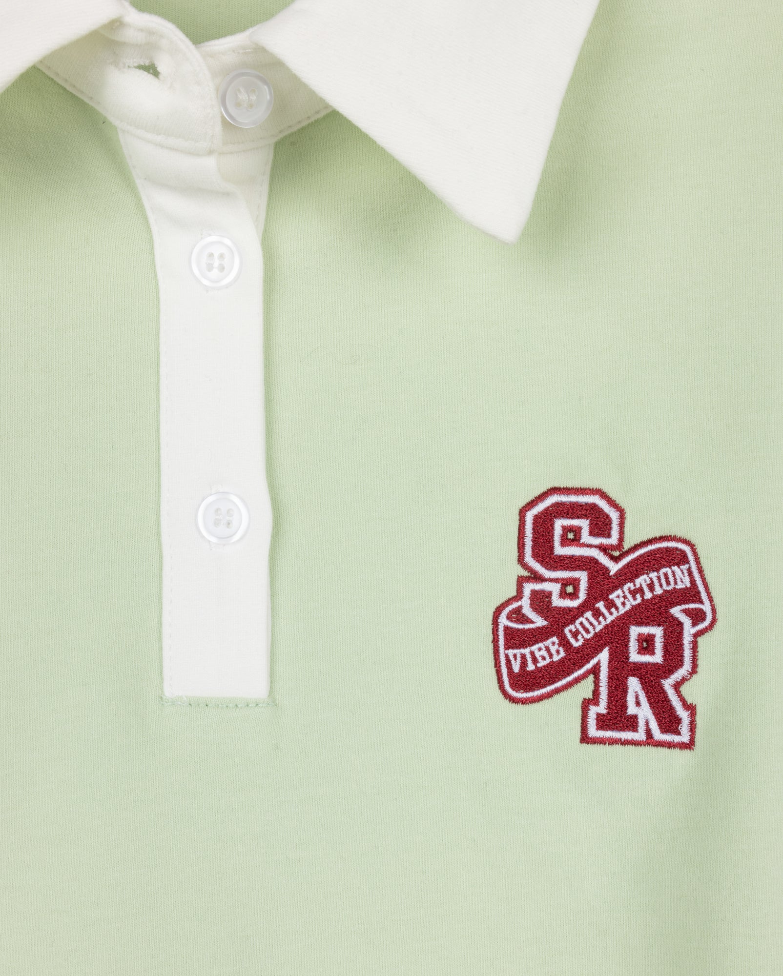 Cropped Off Shoulder Polo - Image 4