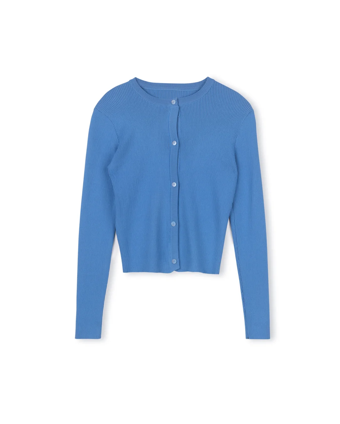 Crystal Button Knit Cardigan - Image 3
