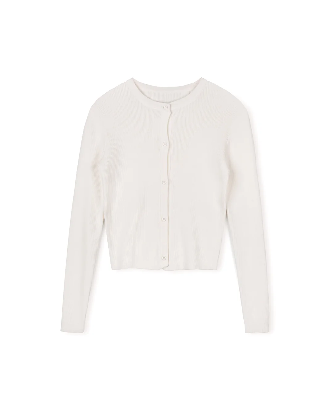 Crystal Button Knit Cardigan - Image 4