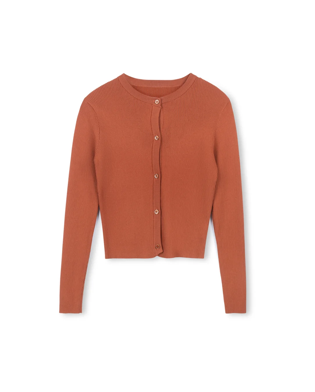 Crystal Button Knit Cardigan - Image 6
