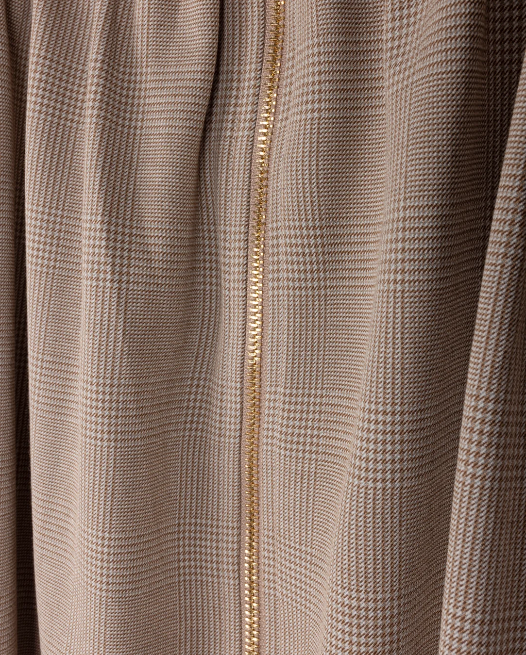 Cupro Zipper Pocket Skirt - Image 2