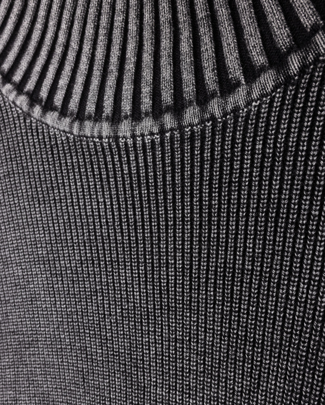 Denim Wash Knit Top - Image 2