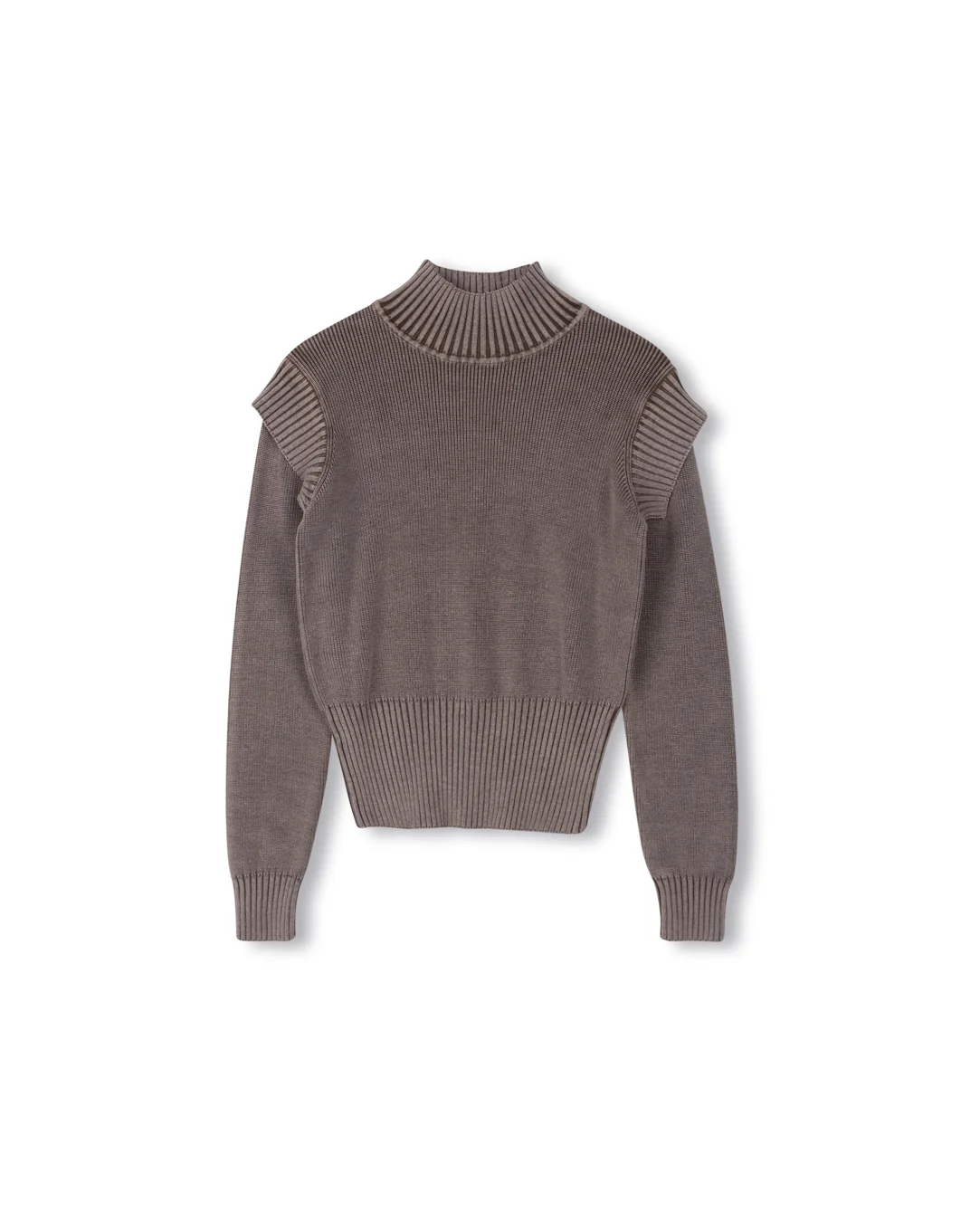 Denim Wash Knit Top - Image 5
