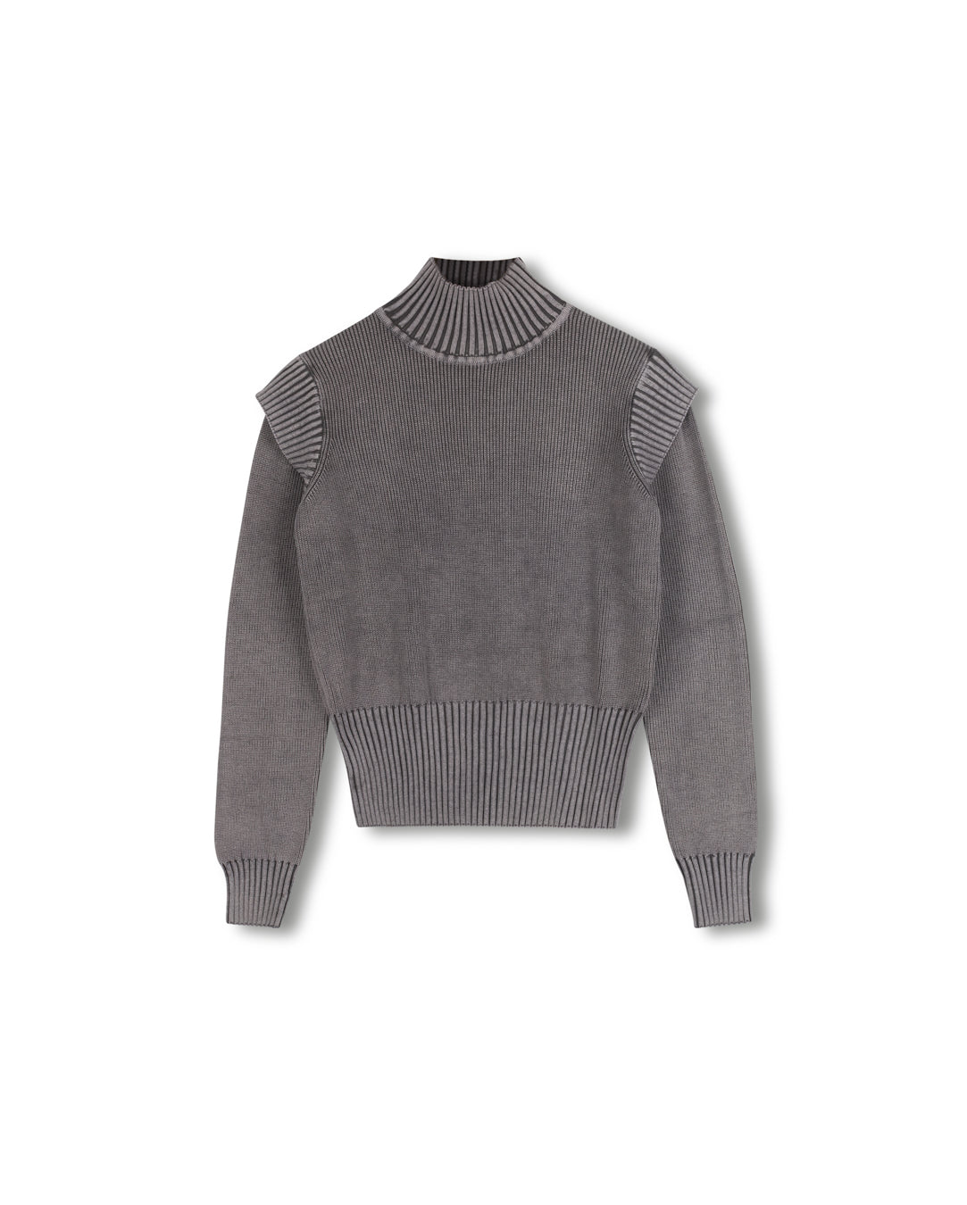 Denim Wash Knit Top - Image 7