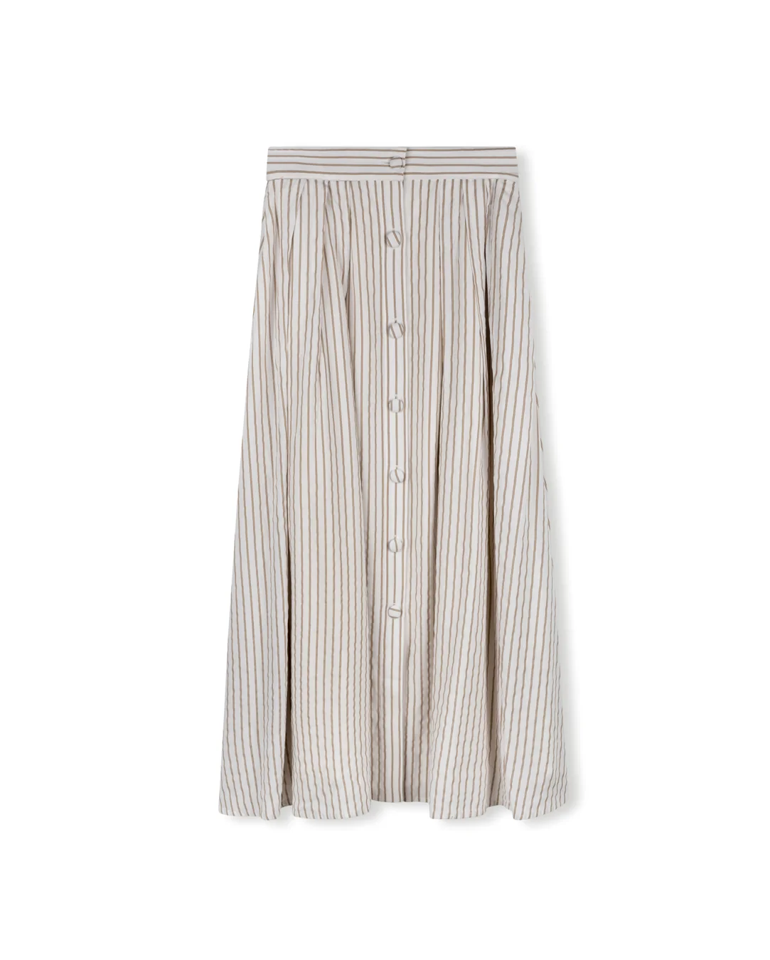 Deno Stripe Maxi Skirt