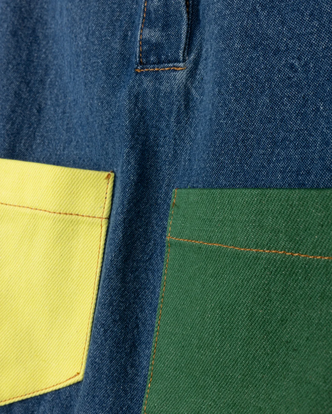 Filer Denim Multicolored Romper - Image 2