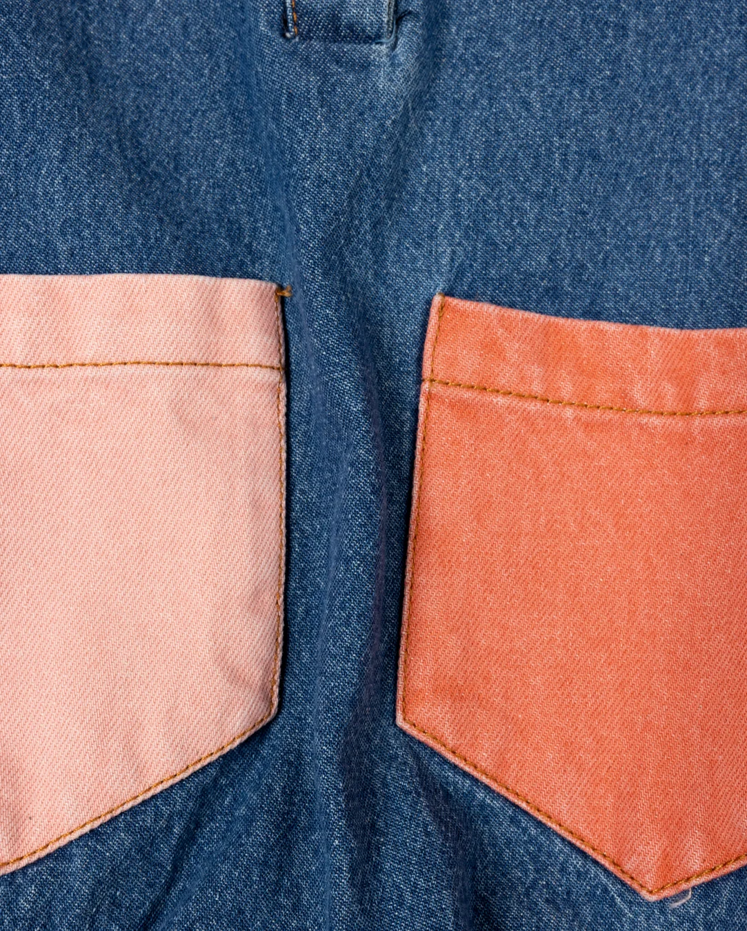 Filer Denim Multicolored Romper - Image 4