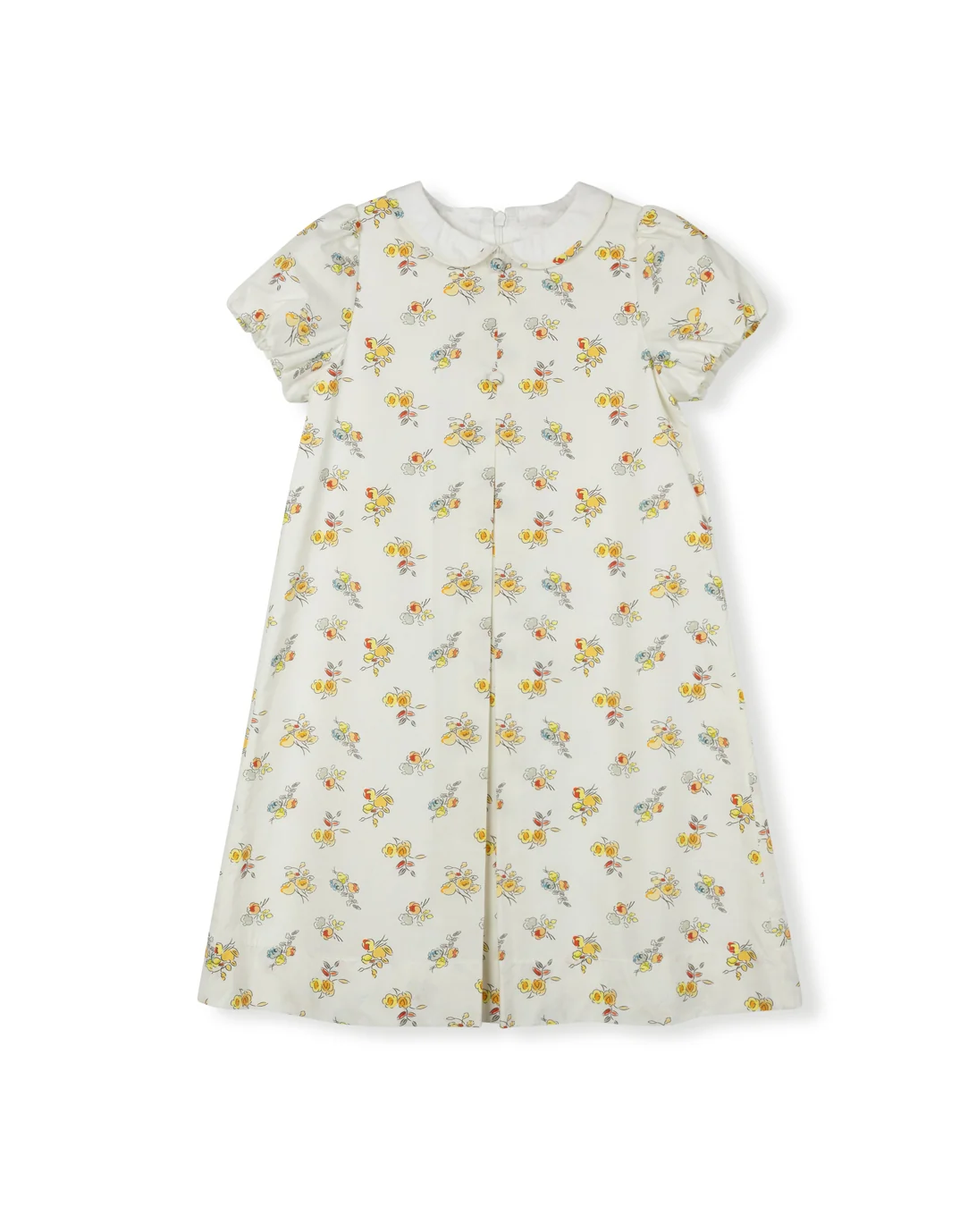 Floral Peterpan Collared Dress
