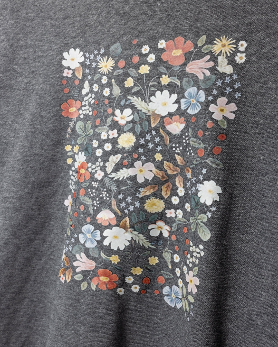 Floral Print Sweatshirt - Image 2