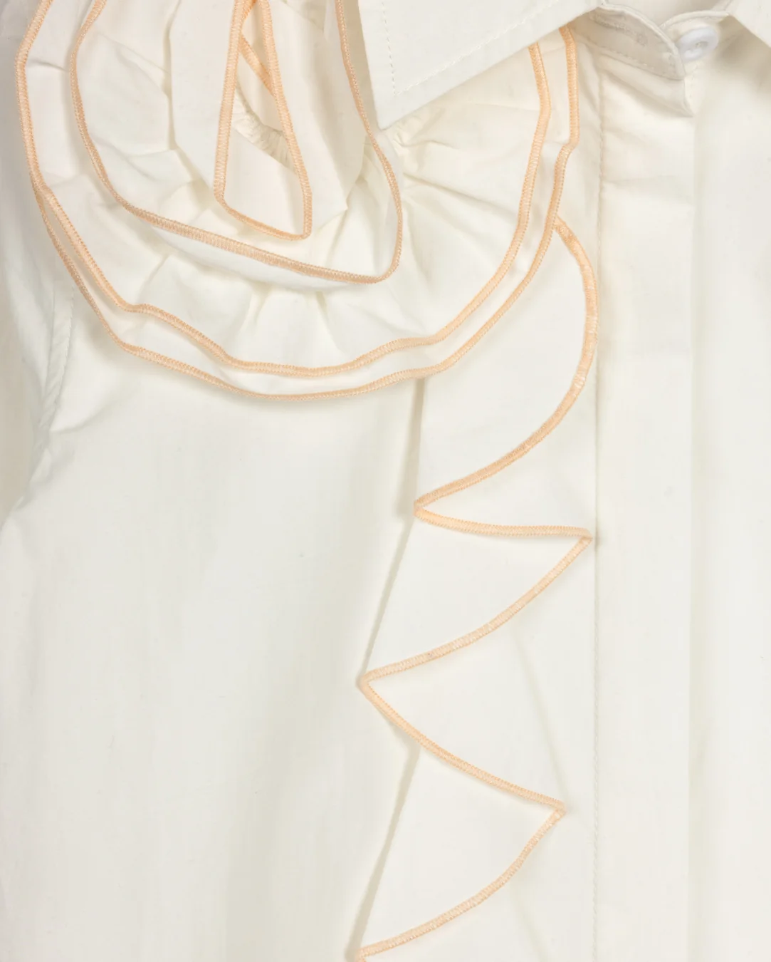 Flower Ruffle Blouse - Image 4