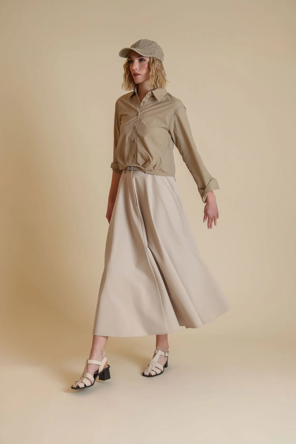 Front Fly Circle Skirt - Image 3