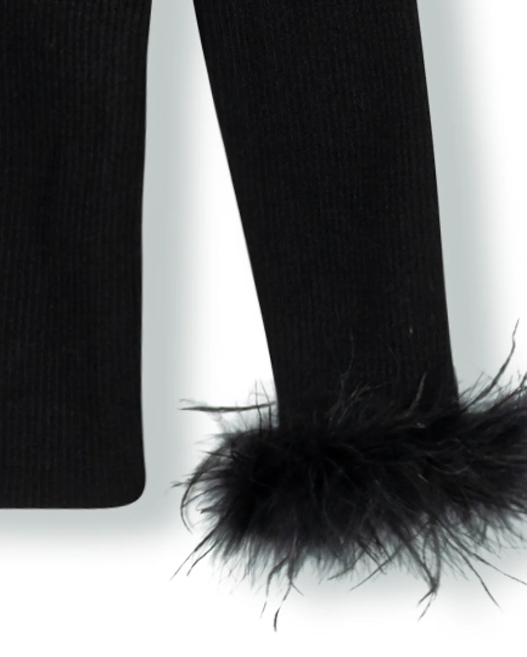 Fur Cuff Turtleneck - Image 2