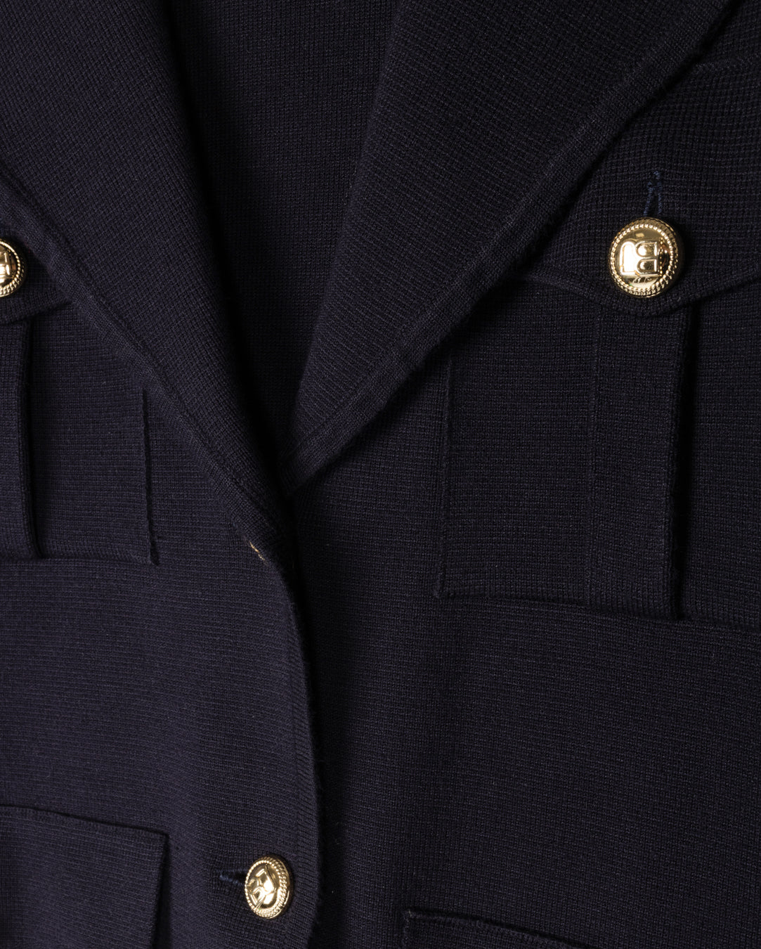 Knit Blazer With Cargo Pockets - Image 4