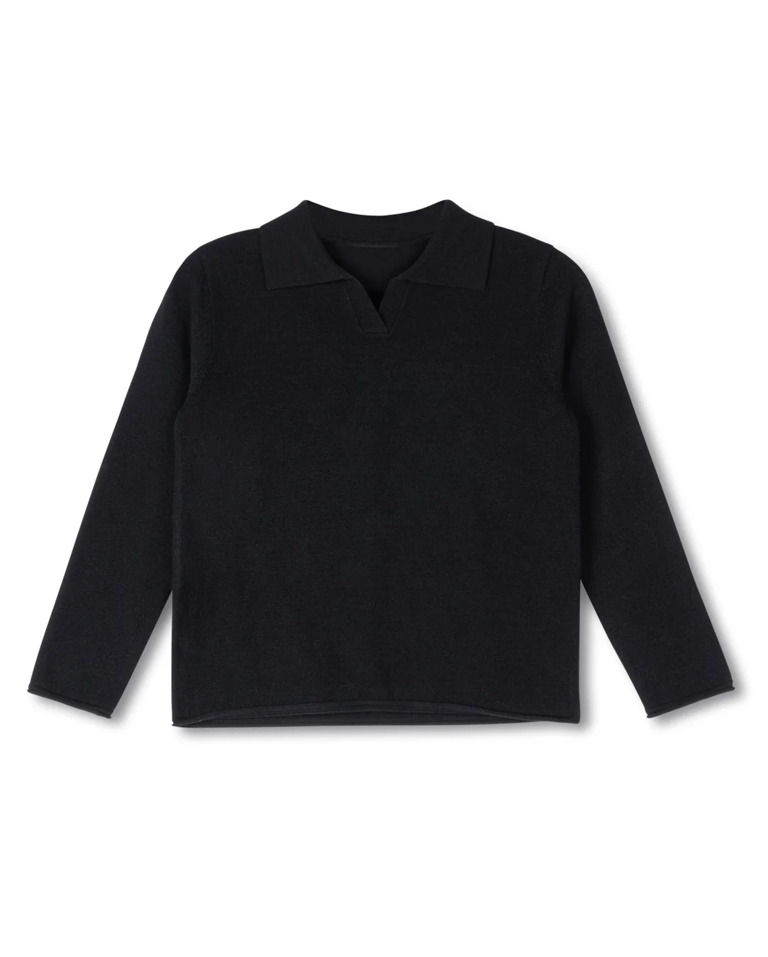 Knit V-Collared Sweater - Image 3