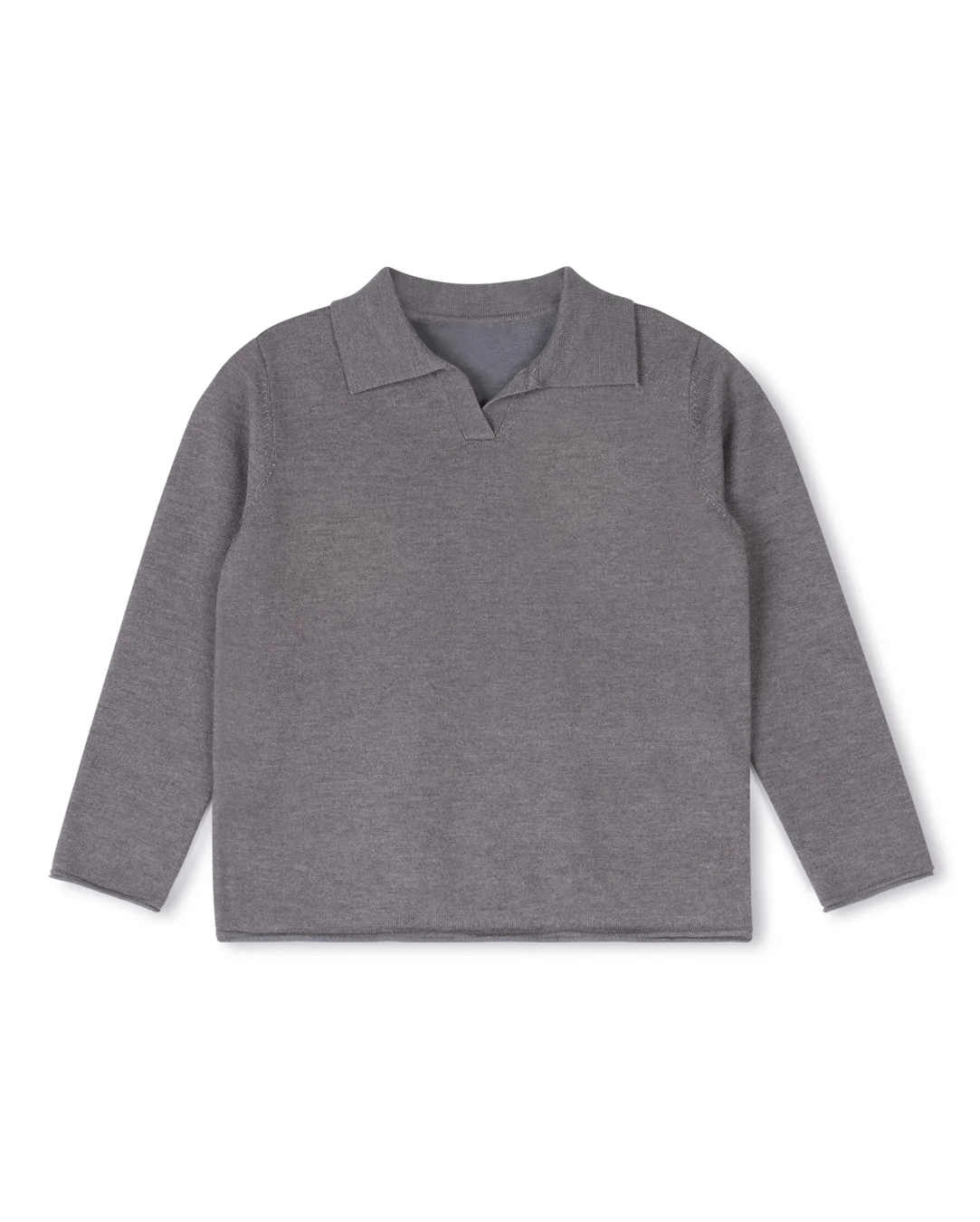 Knit V-Collared Sweater - Image 5