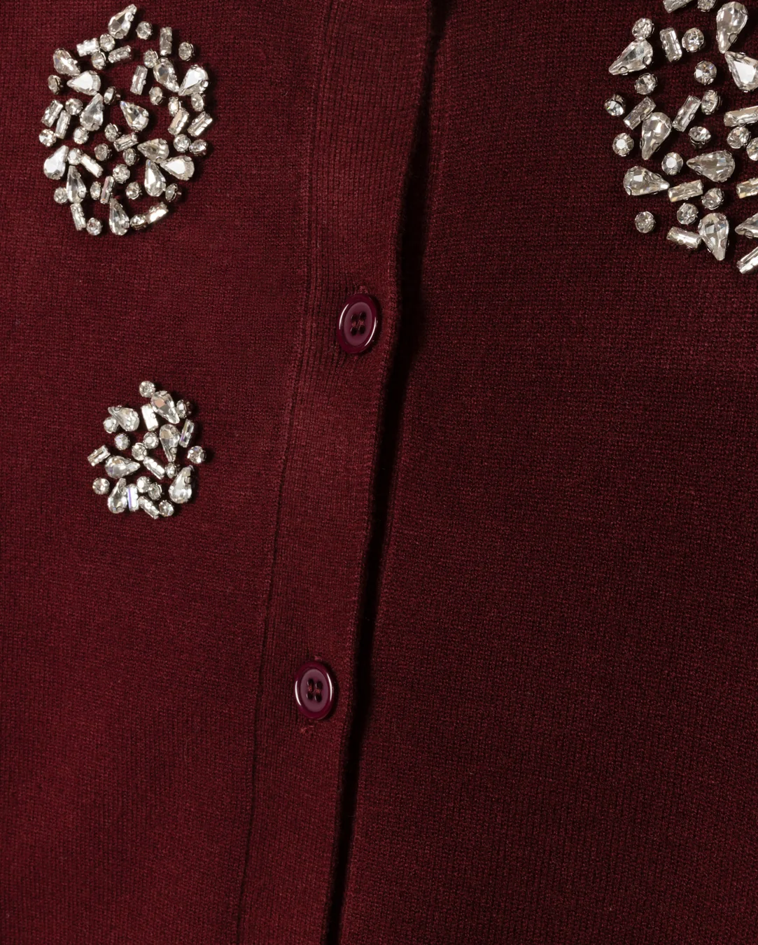 Kylie Polka Dot Rhinestone Cardigan - Image 4