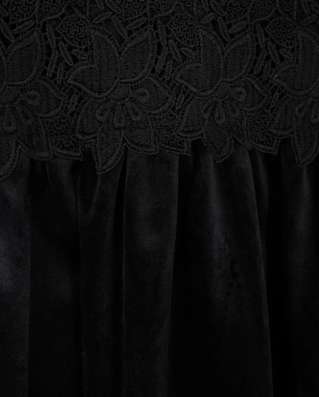 Lace Baby Doll Flair Dress - Image 2