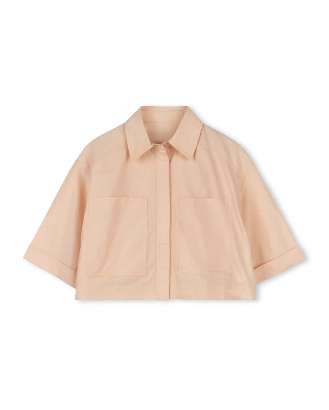Large pocket Detailed Blouse