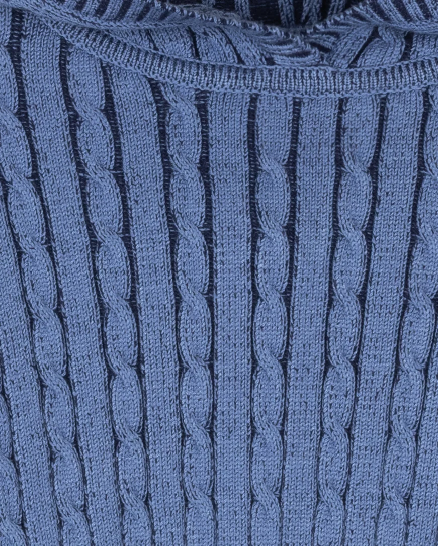 Leon Cable Knit Hoodie - Image 4