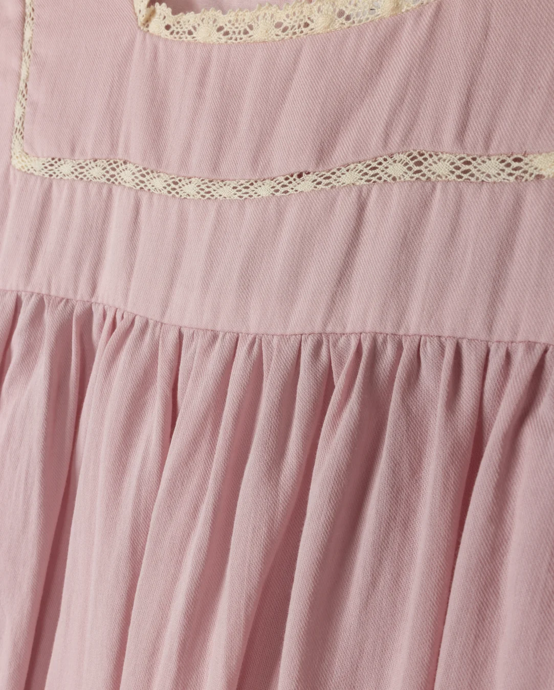 Linen Lace Trim Jumper - Image 2