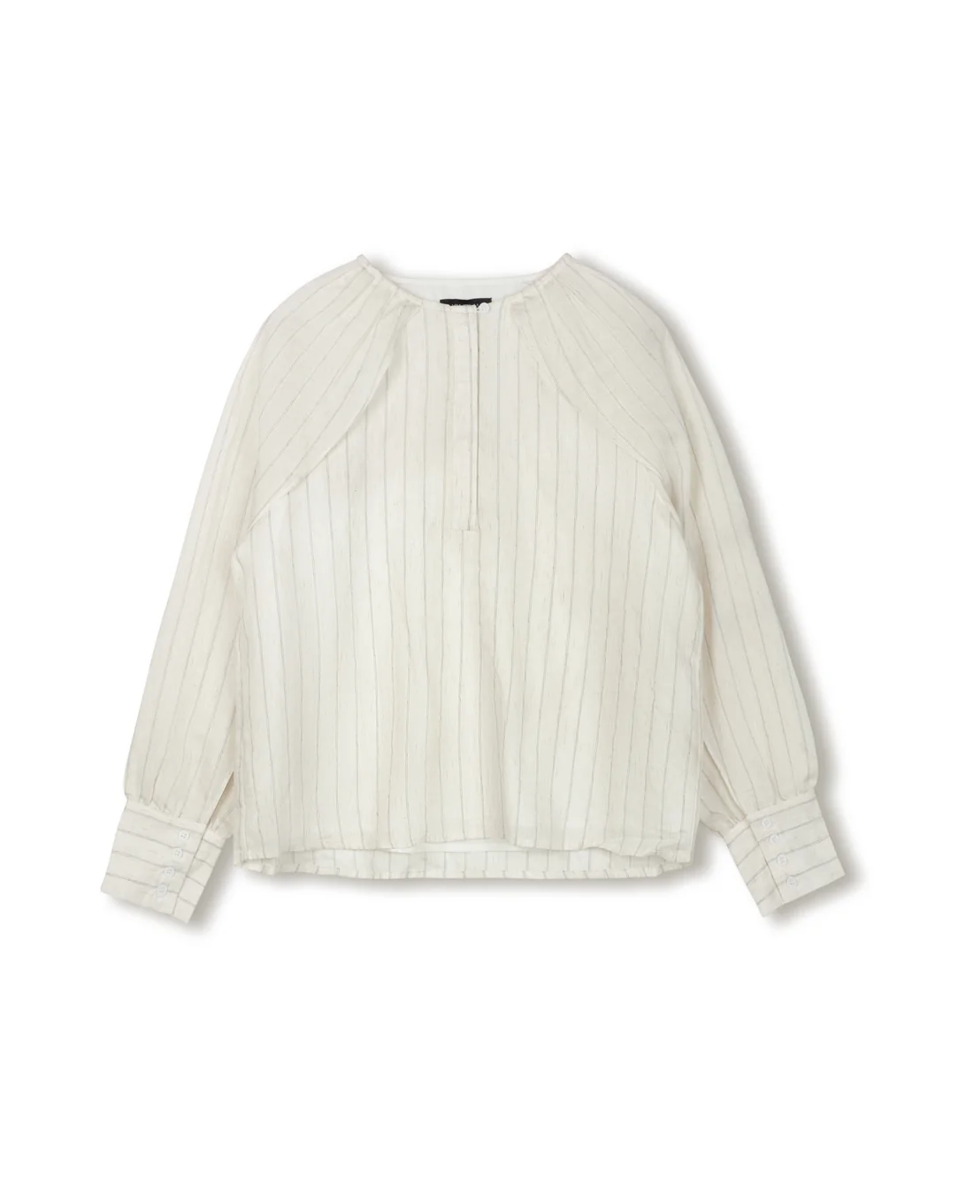 Linen Pinstripe Shirt