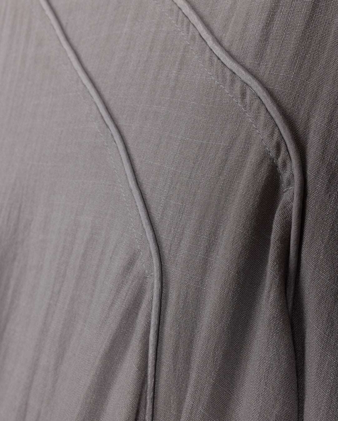 Linen Stitched Detail Maxi Skirt - Image 6