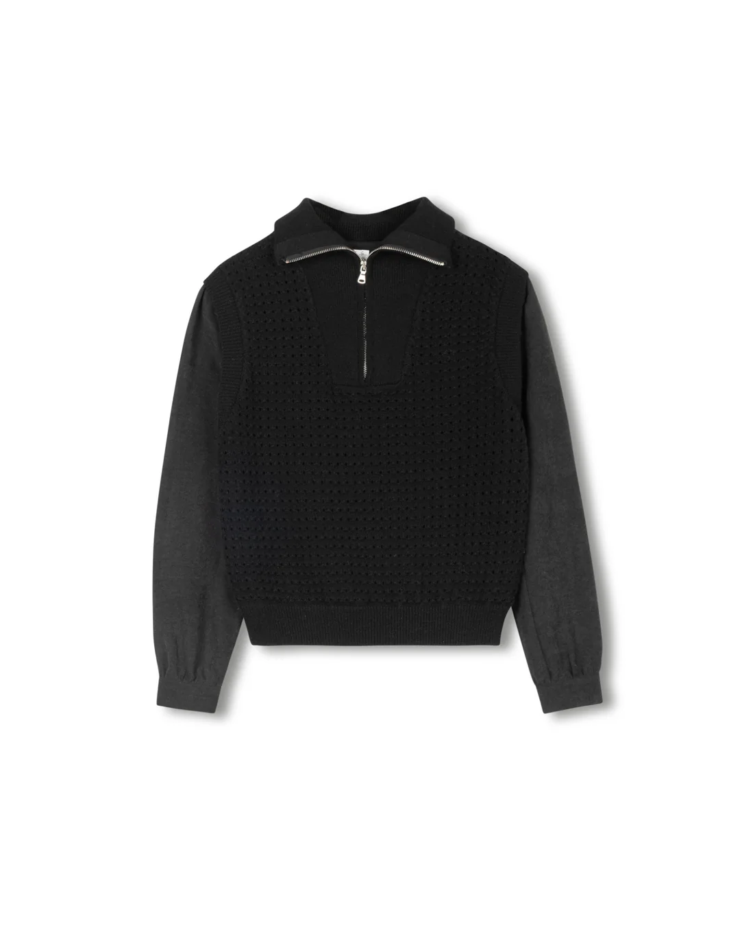 Linor Crochet And Cupro Top - Image 3