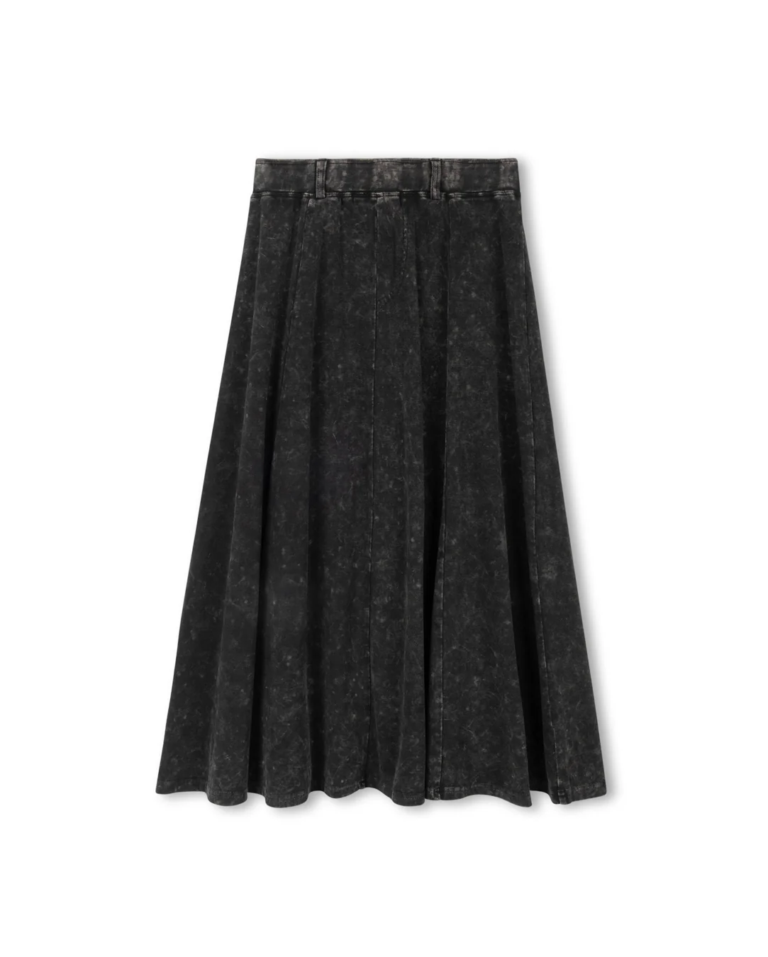 Mineral Wash Panel Flyfront Skirt