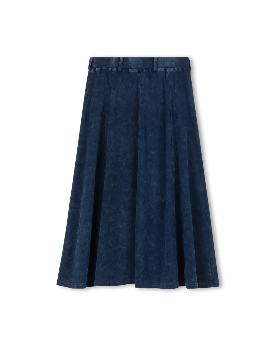 Mineral Wash Panel Flyfront Skirt - Image 5