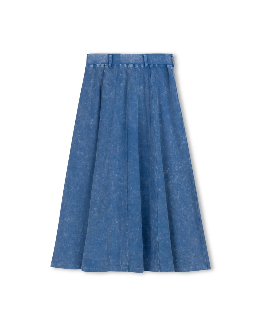 Mineral Wash Panel Flyfront Skirt - Image 9